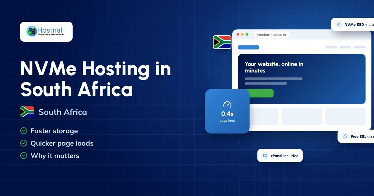 NVMe Hosting South Africa: Why It Matters for Speed
