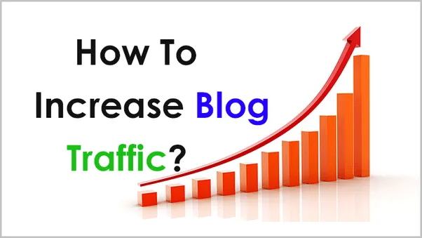 To increase traffic to your blog
